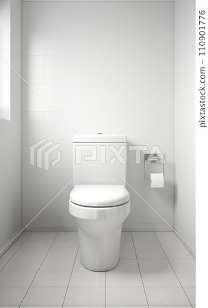 A clean toilet based on white generative ai A clean toilet based on white generative ai 110901776