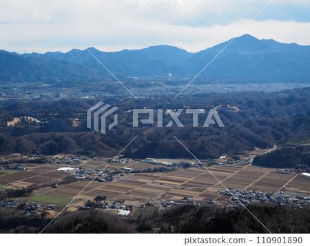 Scenery from the summit of Mt. Hafu Scenery from the summit of Mt. Hafu 110901890