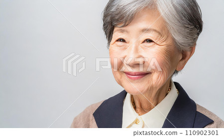 高級女性的臉(AI 生成圖像) 高級女性的臉(AI 生成圖像) 110902301