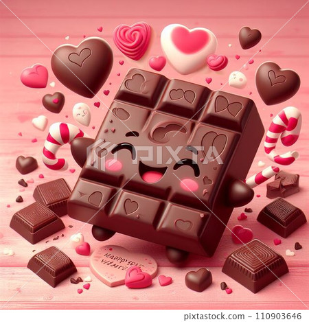 chocolate with chocolate chocolate with chocolate 110903646