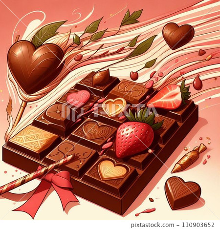 Chocolate illustration Chocolate illustration 110903652