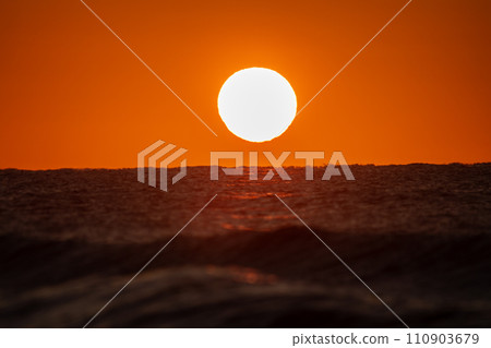 Impressive sunset 110903679