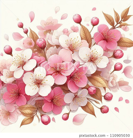 Cherry blossom illustration Cherry blossom illustration 110905030