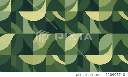 幾何圖案背景素材wallpaper_green 110905740