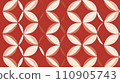 Geometric pattern background material wallpaper_red 110905743