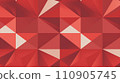 Geometric pattern background material wallpaper_red 110905745