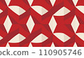 Geometric pattern background material wallpaper_red 110905746