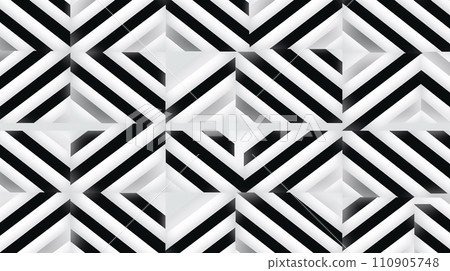 Geometric pattern background material wallpaper_black and white Geometric pattern background material wallpaper_black and white 110905748