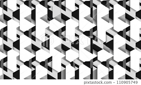 Geometric pattern background material wallpaper_black and white Geometric pattern background material wallpaper_black and white 110905749