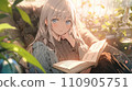 woman reading 110905751