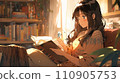 woman reading 110905753