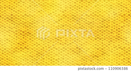 Sunny yellow pique fabric in a seamless grunge pattern Sunny yellow pique fabric in a seamless grunge pattern 110906386