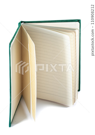 close up of a blank velour fluffy notebook on white background with clipping path close up of a blank velour fluffy notebook on white background with clipping path 110908212