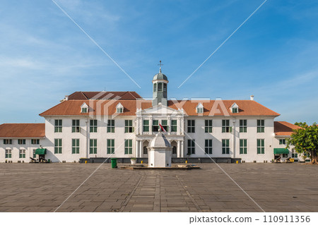 Jakarta History Museum, aka Fatahillah Museum or Batavia Museum, in the Old Town of Jakarta, Indonesia Jakarta History Museum, aka Fatahillah Museum or Batavia Museum, in the Old Town of Jakarta, Indonesia 110911356
