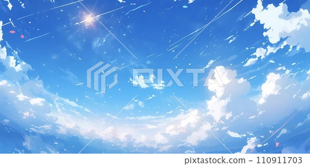 藍天插圖AI生成圖像 110911703