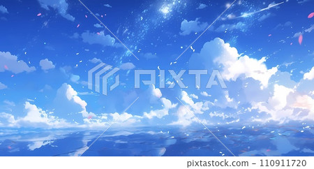 藍天插圖AI生成圖像 110911720