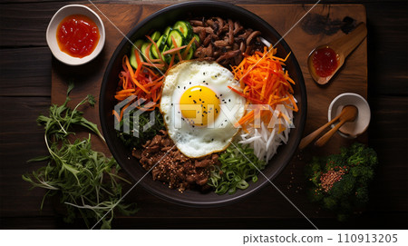 Korean restaurant bibimbap Korean restaurant bibimbap 110913205