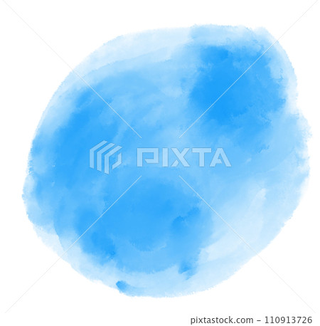 Blue cool ocean water tone watercolor bubble brush painting texture art Blue cool ocean water tone watercolor bubble brush painting texture art 110913726