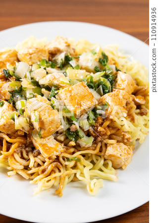 Delicious mapo yakisoba, a specialty of Sendai 110914936