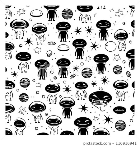 doodle alien ufo space hand draw illustration sketch hand draw doodle alien ufo space hand draw illustration sketch hand draw 110916941