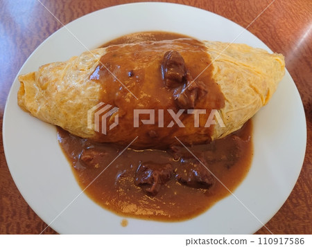 Omelette rice  110917586