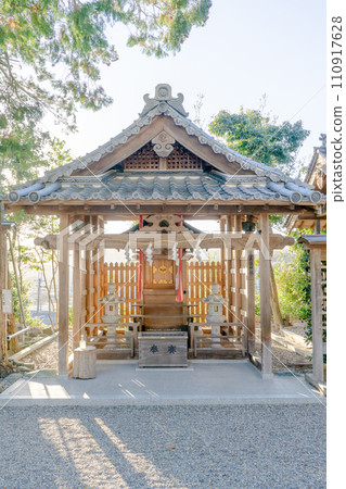 奈良縣奈良市三鬚町的蘇江形神社(三須佐神社)惠比壽神社(境內神社) 奈良縣奈良市三鬚町的蘇江形神社(三須佐神社)惠比壽神社(境內神社) 110917628