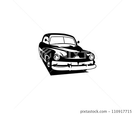 merucy caupe logo isolated on white background view from front. vector illustration available in eps 10 best for badges, emblems and icons. 110917715
