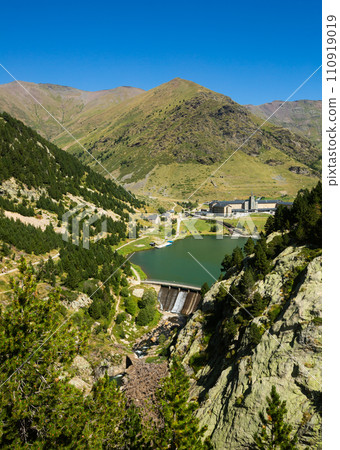Summer landscape of Vall de Nuria 110919019