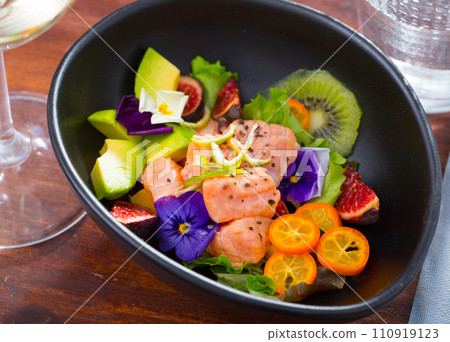 Seafood ceviche with red fish 110919123