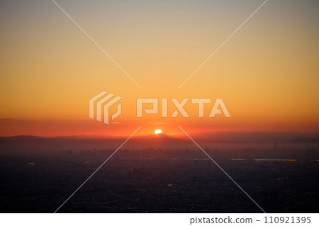 Sunrise seen from Mt. Kannon 110921395