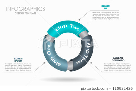 Infographic design template with place for your data. Vector illustration. Infographic design template with place for your data. Vector illustration. 110921426
