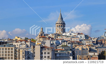 Galata Tower Istanbul Cityscape 110921719