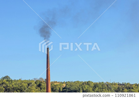 Bricks Chimney Smoke Bricks Chimney Smoke 110921861