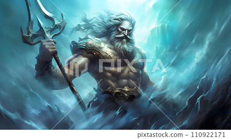 希臘神話海神波塞冬 110922171