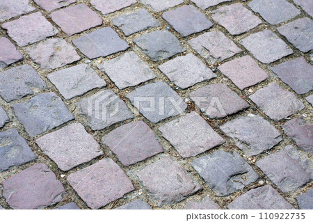 Cobblestone pavement Cobblestone pavement 110922735