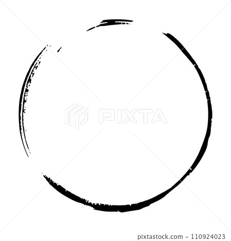 Circle frame border grunge background shape template for decorative doodle element for design illustration Circle frame border grunge background shape template for decorative doodle element for design illustration 110924023