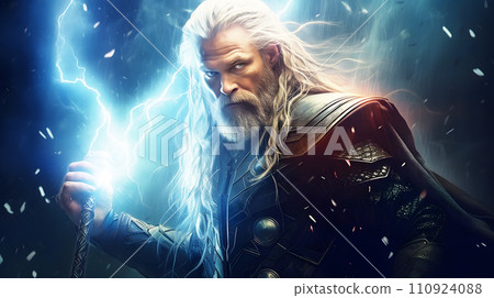 norse mythology thor 110924088
