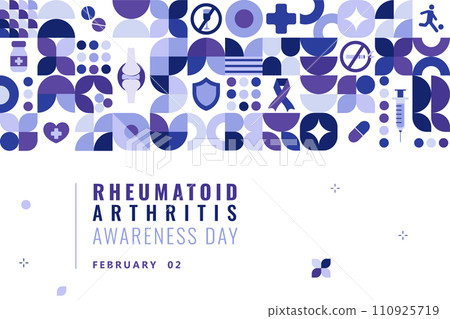 Rheumatoid Arthritis Awareness Day Poster Rheumatoid Arthritis Awareness Day Poster 110925719