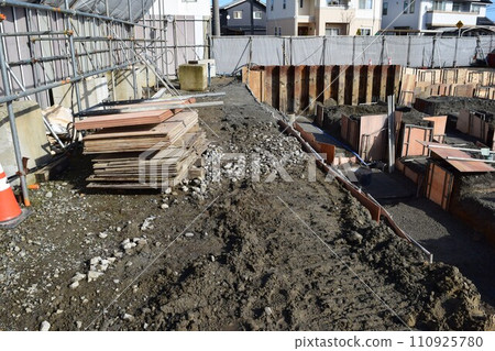 Scenery of civil engineering site Scenery of civil engineering site 110925780