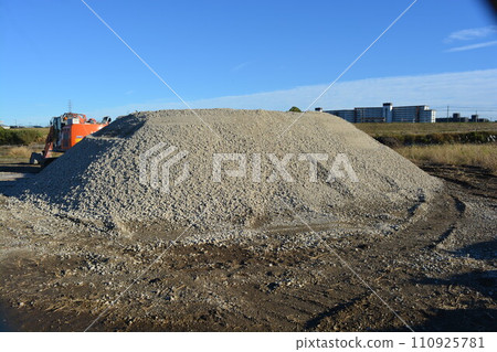Scenery of civil engineering site Scenery of civil engineering site 110925781