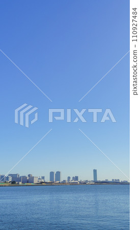 [Chiba Prefecture] Seaside Makuhari/Makuhari New City Scenery | Scenery seen from Akanehama Green Area 110927484