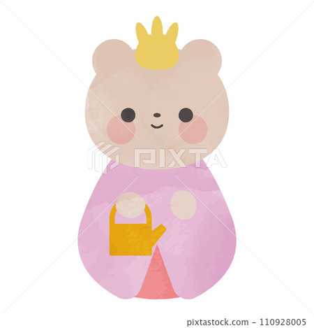 Hina 熊娃娃的水彩插圖 Hina 熊娃娃的水彩插圖 110928005