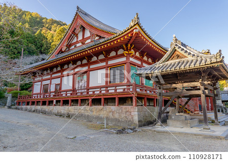 Main hall of Yada Temple (Hydrangea Temple) in Yada Town, Yamatokoriyama City, Nara Prefecture (Tangible Cultural Property) 110928171