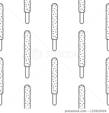 chocolate sticks vector day line pattern textile chocolate sticks vector day line pattern textile 110928484