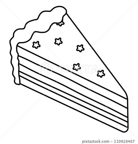 cake chocolate day birthday candle icon piece cake chocolate day birthday candle icon piece 110928487