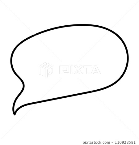 thought cloud ideas line flat element icon 110928581