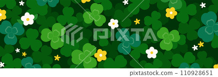 背景圖_三葉草和花 背景圖_三葉草和花 110928651