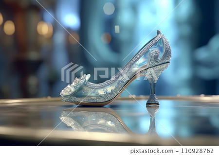 Cinderella's glass slipper 3 AI generated image 110928762