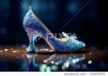 Cinderella's glass slipper 4 AI generated image 110928763
