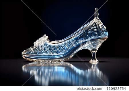 Cinderella's glass slipper 5 AI generated image 110928764